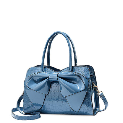 Sac à main tendance pour femmes avec un grand nœud – Look moderne et élégant