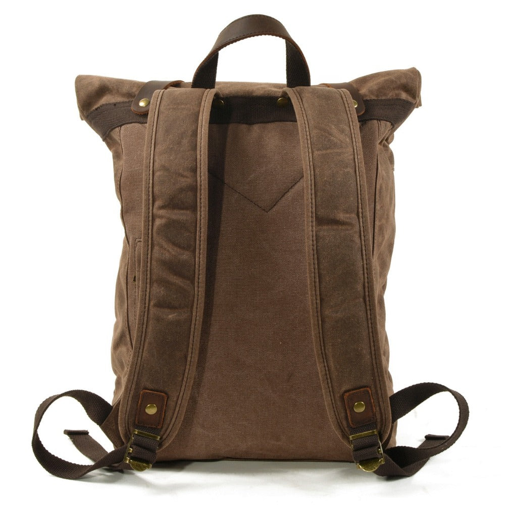 Sac à Dos de Randonnée Léger en Toile Imperméable pour Homme