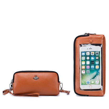 Portefeuille Téléphone Potable à Bandoulière pour Femme