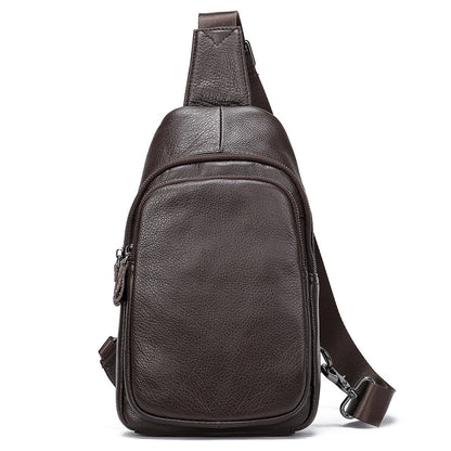 Sacoche de Poitrine en Cuir pour Homme