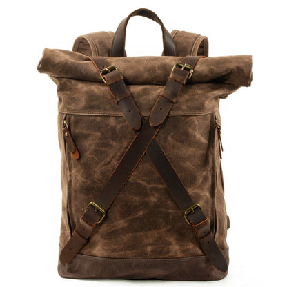 Sac à Dos de Randonnée Léger en Toile Imperméable pour Homme