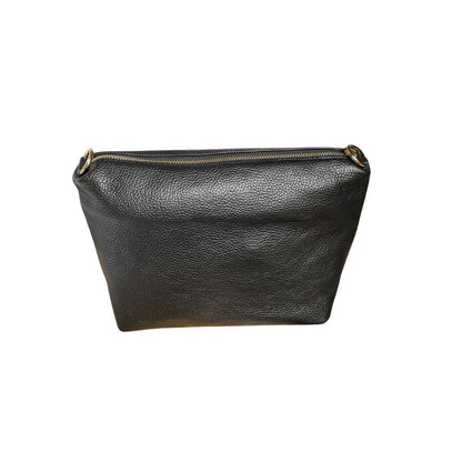 Sac à main pour femmes en cuir italien - Poche avant avec bouton