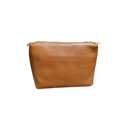 Sac à main pour femmes en cuir italien - Poche avant avec bouton