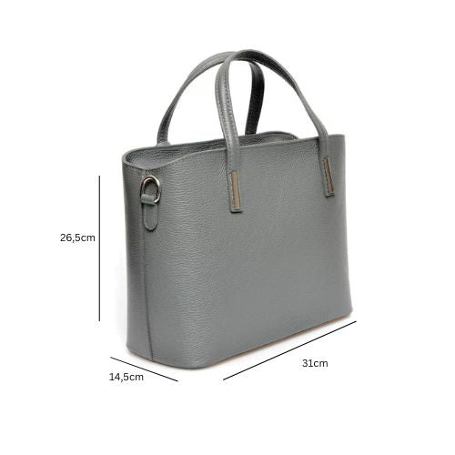 Sac à bandoulière en cuir de vachette pour femmes