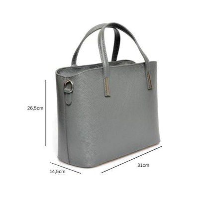 Sac à bandoulière en cuir de vachette pour femmes