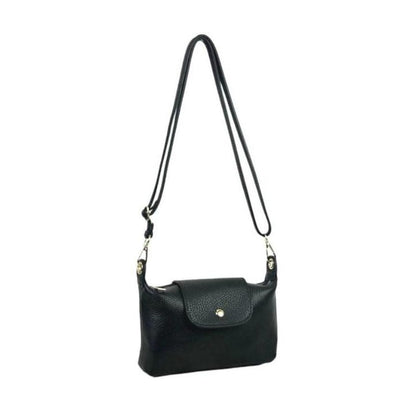 Petit sac bandoulière en cuir italien, élégant et polyvalent