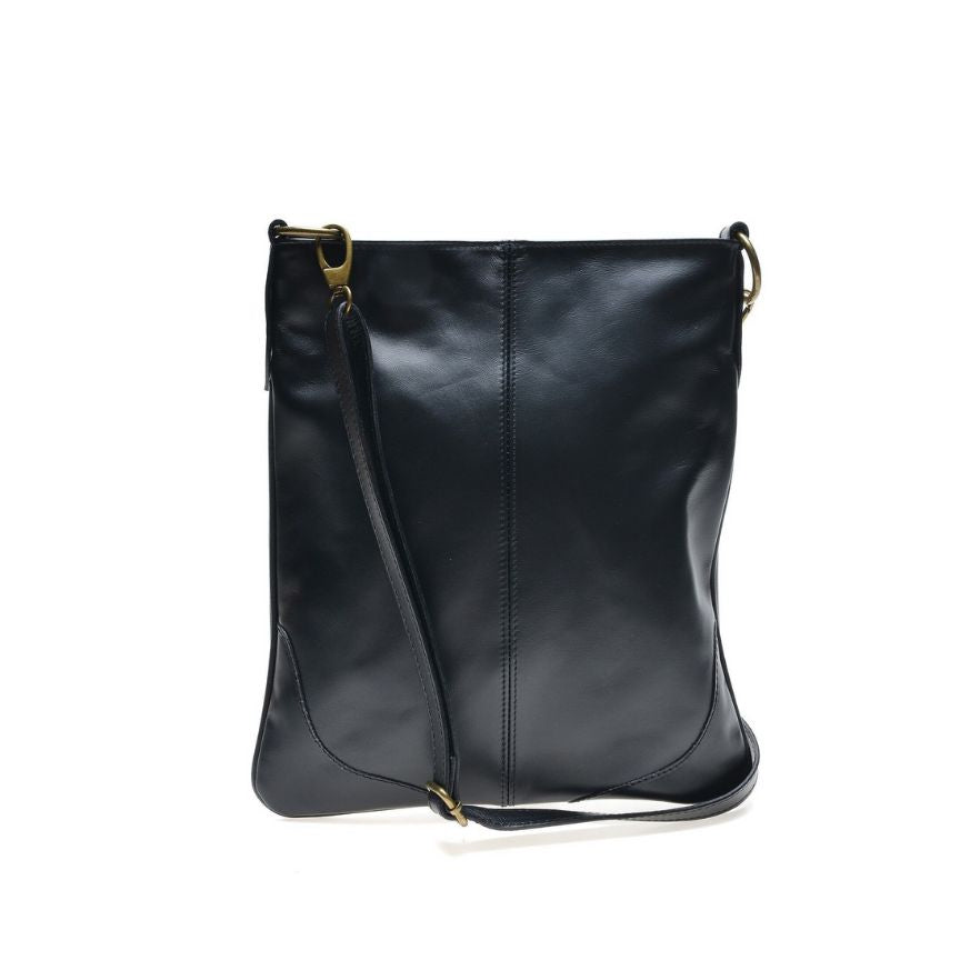 Sac à bandoulière italien en cuir de vache