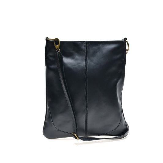 Sac à bandoulière italien en cuir de vache