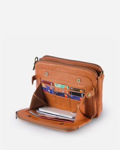 Evi - Sac à bandoulière en cuir de luxe