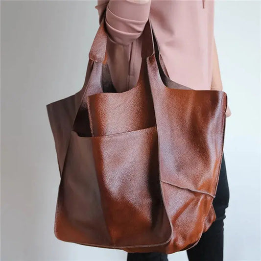 Clara | Sac Shopper en Cuir Vintage