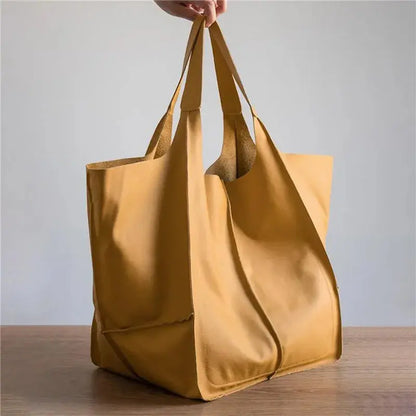 Elize - Sac Shopper en Cuir Vintage
