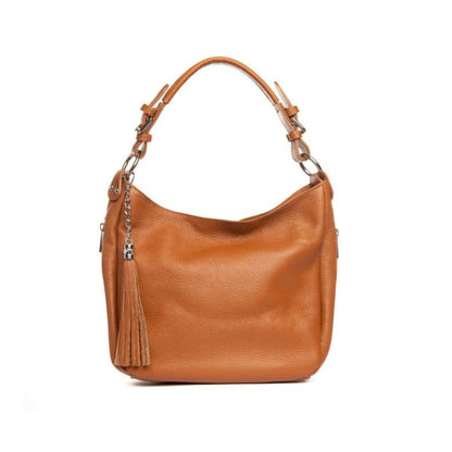 Sac shopper en cuir de taille moyenne avec poches latérales pratiques pour femmes