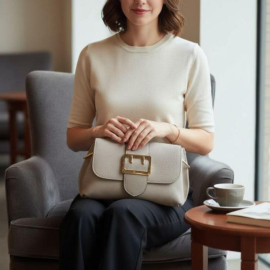 Clutch en cuir à la mode pour femmes