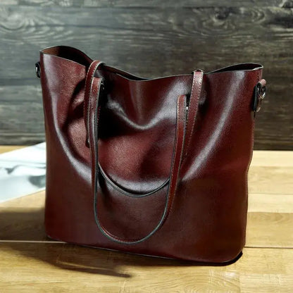 Lola - Sac à main en cuir vintage intemporel