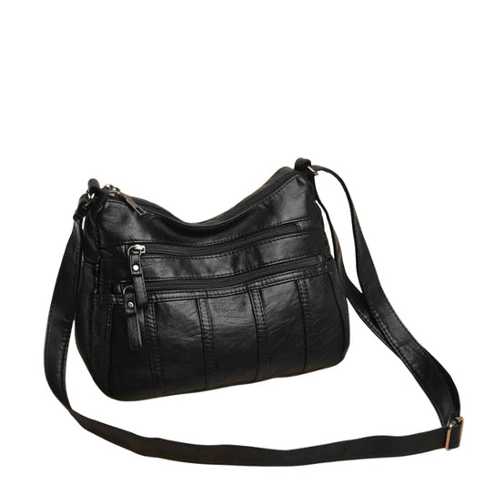 Sac à bandoulière pour femmes en cuir souple – léger et élégant