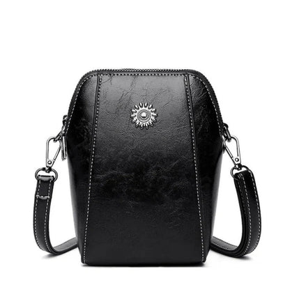 Sac Bandoulière pour Femmes en Simili Cuir | Plusieurs Poches