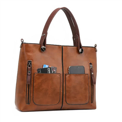 Serena | Sac à bandoulière en cuir vintage