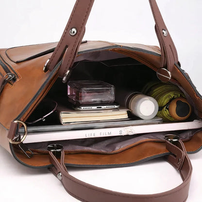 Serena | Sac à bandoulière en cuir vintage