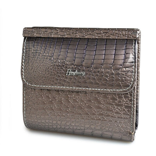 Porte-monnaie à Motifs Crocodile en Tendances