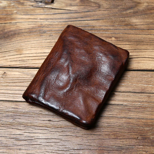 Porte-Monnaie en Cuir Souple pour Homme