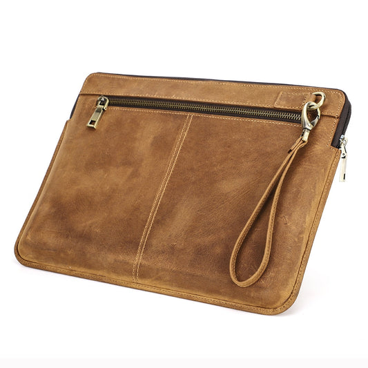 Porte Document Etui Ordinateur Classique en Cuir