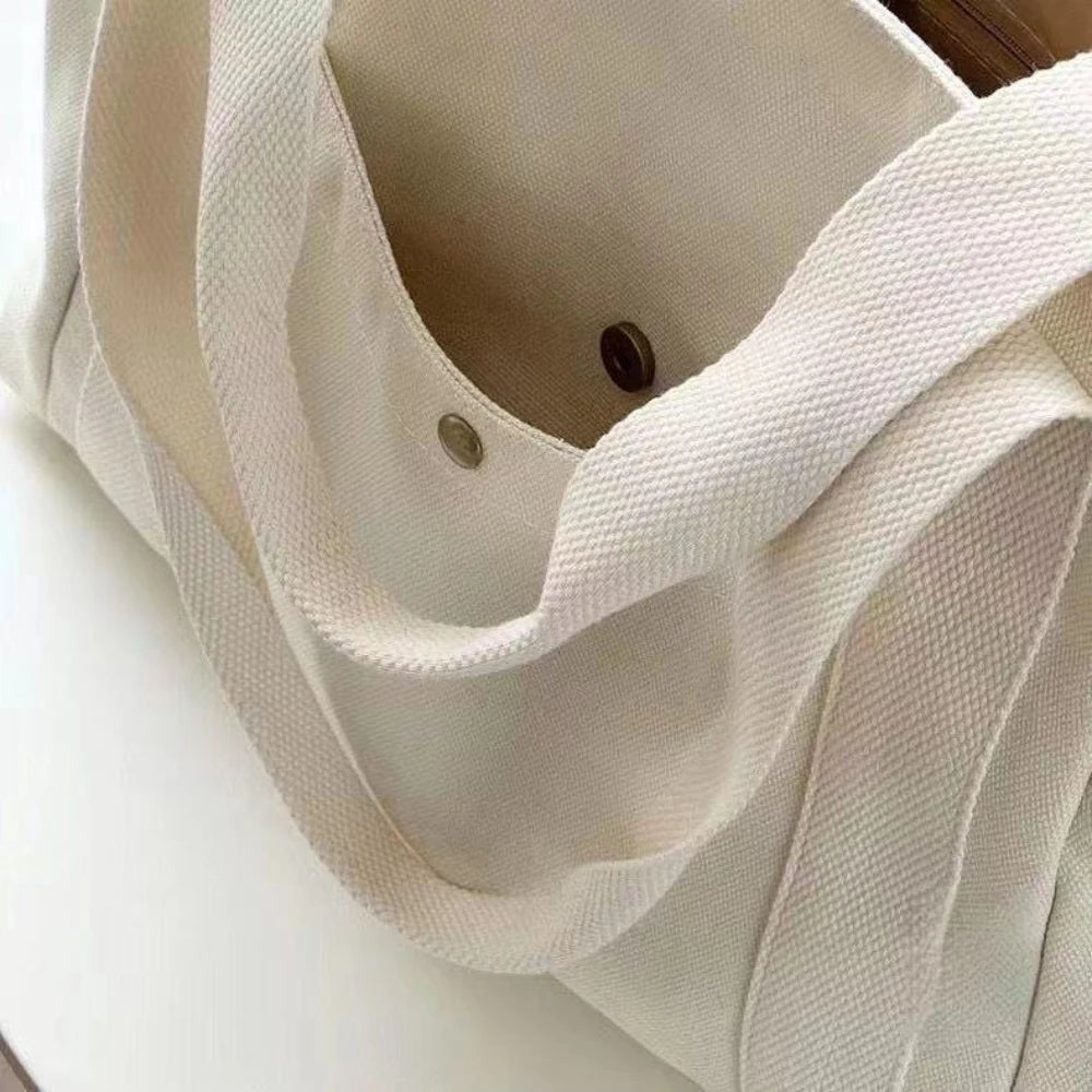 Léa | Sac Cabas en Toile | Grande Capacité