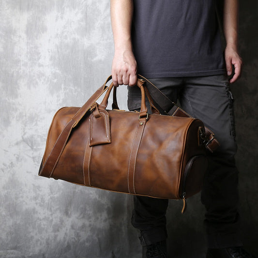 Sac de Voyage en Cuir de Luxe pour Homme