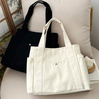 Léa | Sac Cabas en Toile | Grande Capacité