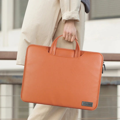 Sacoche Ordinateur en Cuir Unisexe