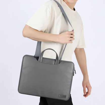 Sacoche Ordinateur en Cuir Unisexe