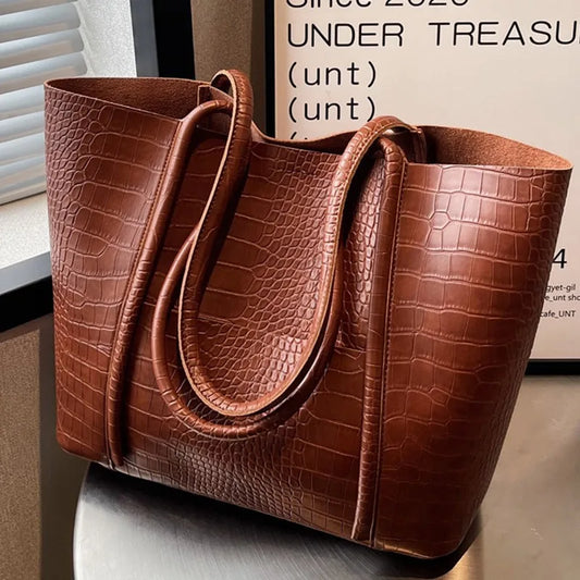 Betina - Sac à bandoulière en cuir brun