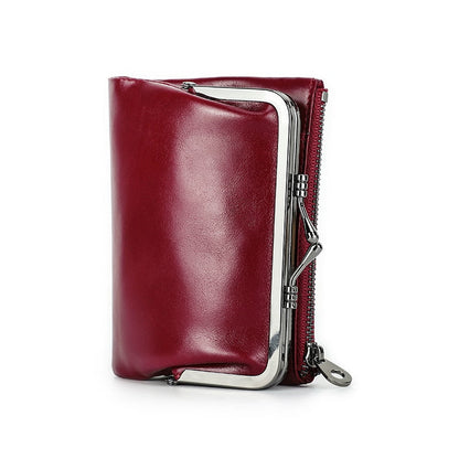 Porte Monnaie pour Femme à Fermeture CLIC CLAC