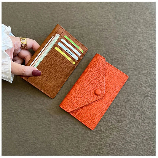 Porte Carte Bancaire en Cuir pour Femme