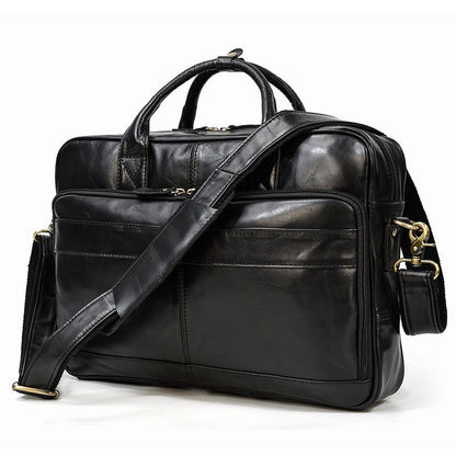 Porte Document en Cuir Vintage pour Homme
