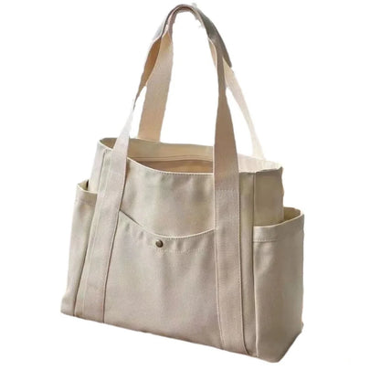 Léa | Sac Cabas en Toile | Grande Capacité