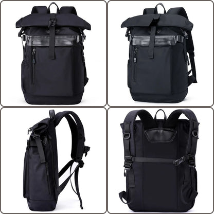 Sac à Dos PC Portable de 15 Pouce en Tissu Etanche pour Voyage