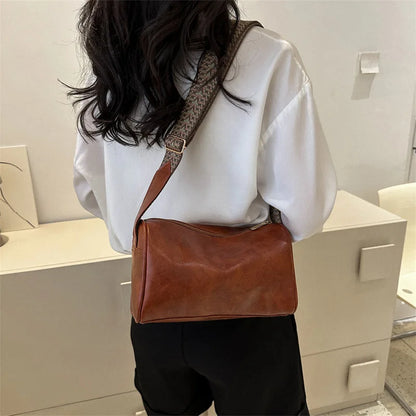Trine - Sac Crossbody en Cuir Vintage
