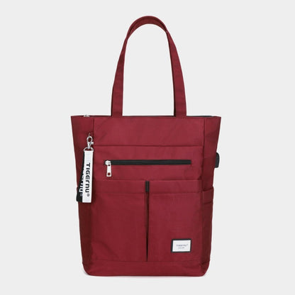 Sac Ordinateur à Dos Multifonctionnel à Tendance