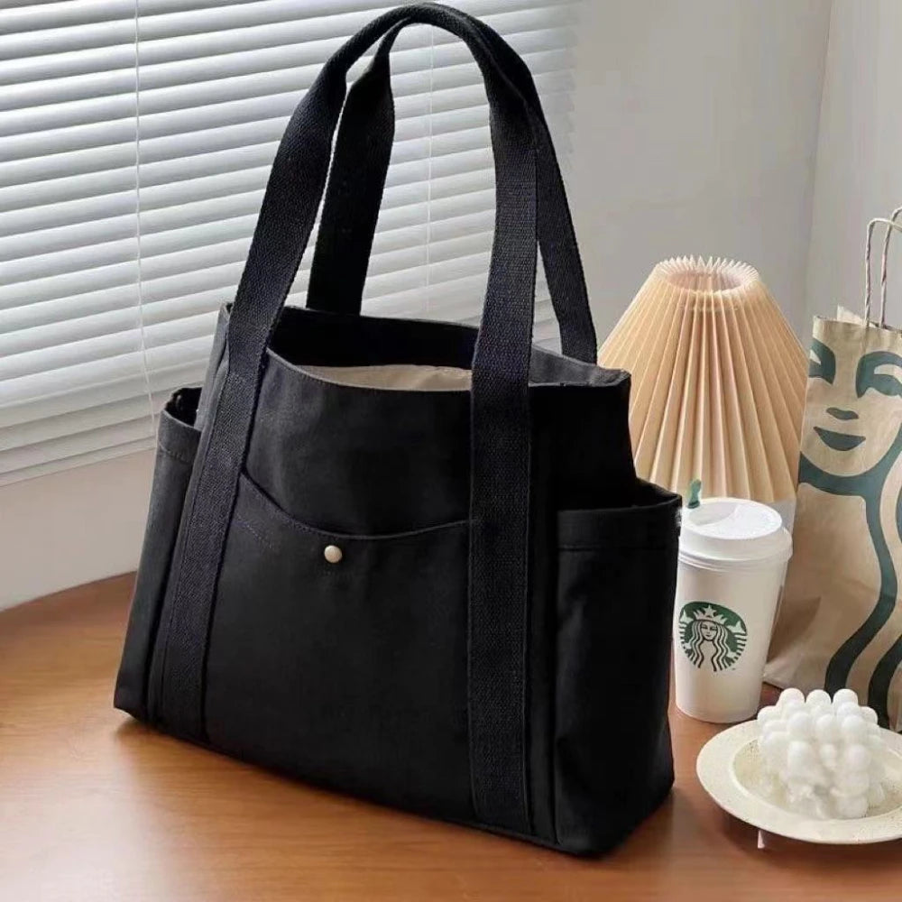 Léa | Sac Cabas en Toile | Grande Capacité