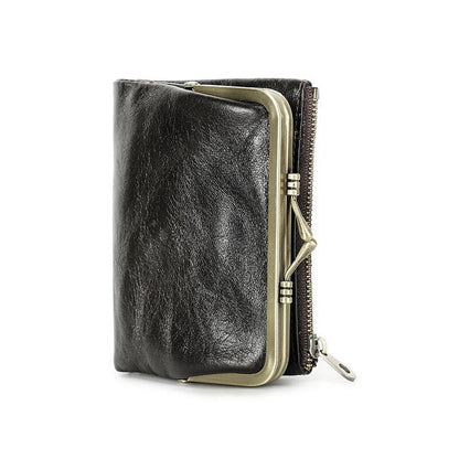 Porte Monnaie pour Femme à Fermeture CLIC CLAC