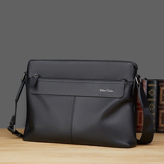 Sac Bandoulière de Travail Horizontal pour Homme d'Affaires