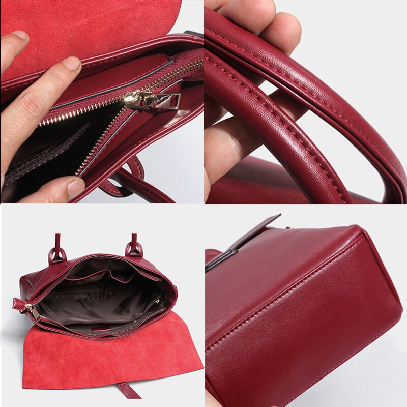 Sac Ordinateur Bandoulière Chic à Compartiments pour Bureau