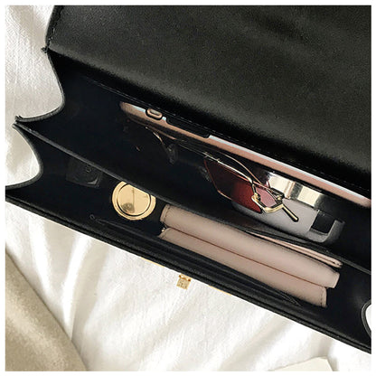Sac à main designer pour femmes – Imprimé serpent avec fermeture à chaîne