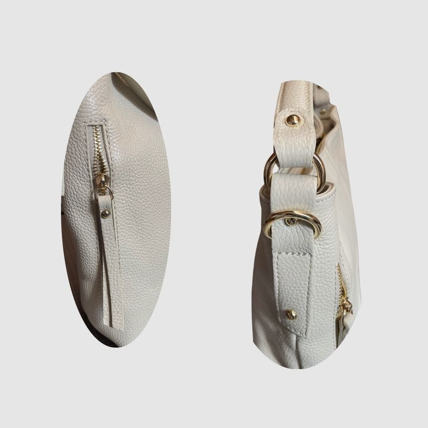 Sac à main en cuir pour femmes avec poche latérale et poignées pour le quotidien et le bureau