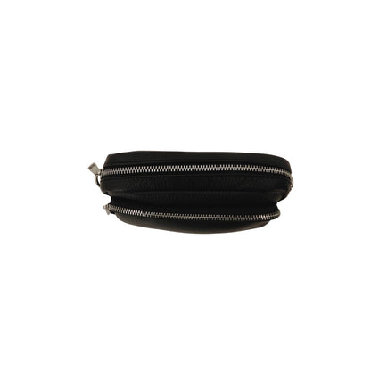 Sac à bandoulière en cuir minimaliste avec 3 compartiments - Pratique au quotidien