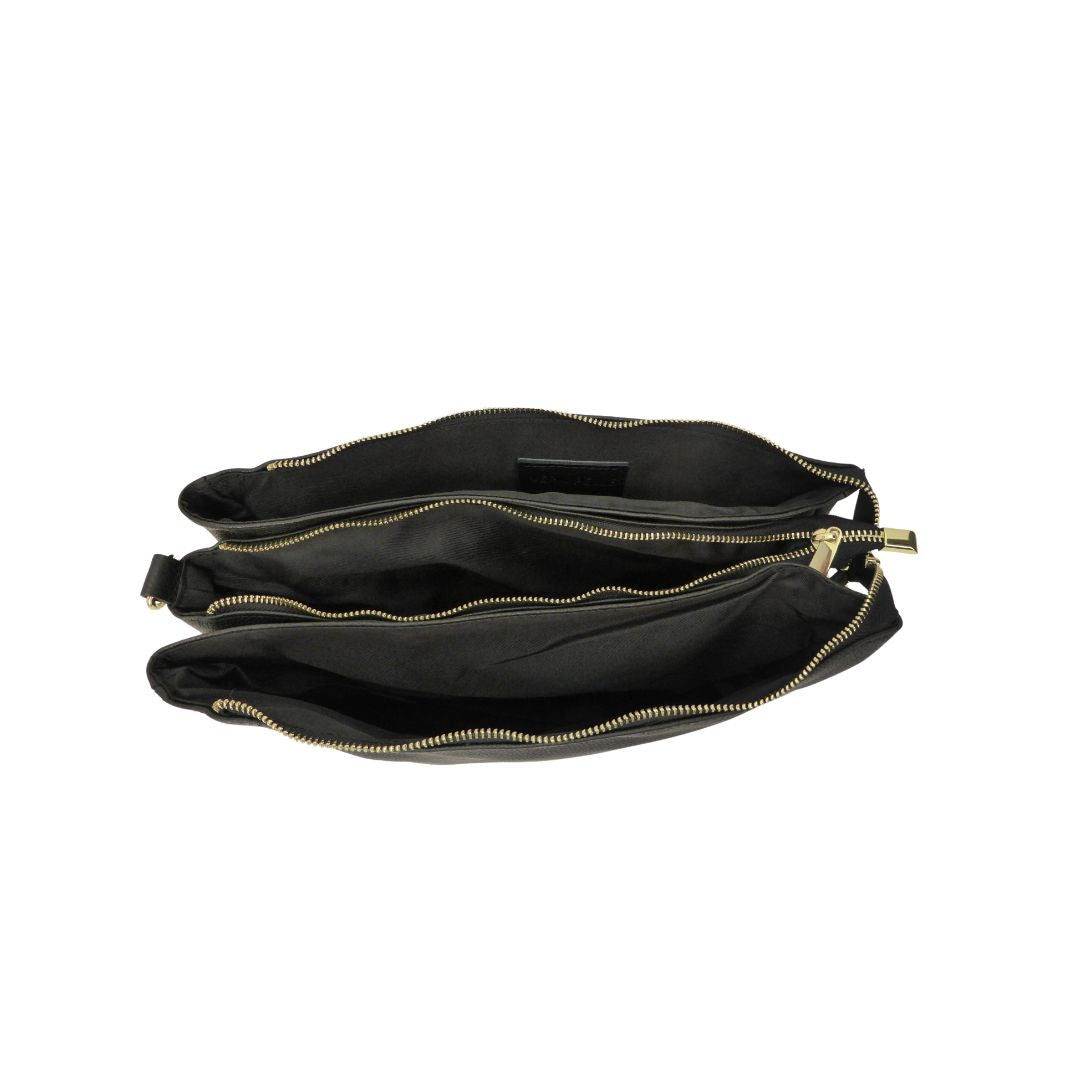 Sac à main en cuir italien avec détails en chaîne