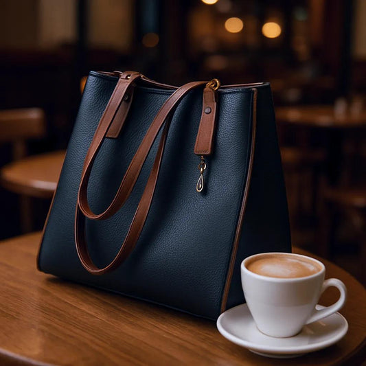 Sac à bandoulière en cuir élégant pour femmes - Set de 2