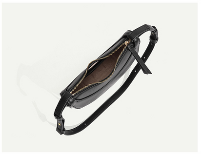 Sac à bandoulière en forme de demi-lune – Moderne, Minimaliste & Chic sans Effort