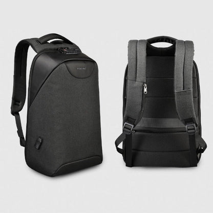 Sac Ordinateur 15 Pouces à Portés Dos Antivol pour Homme