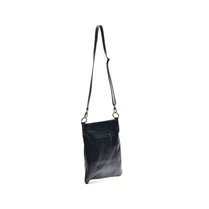 Sac à bandoulière italien en cuir de vache